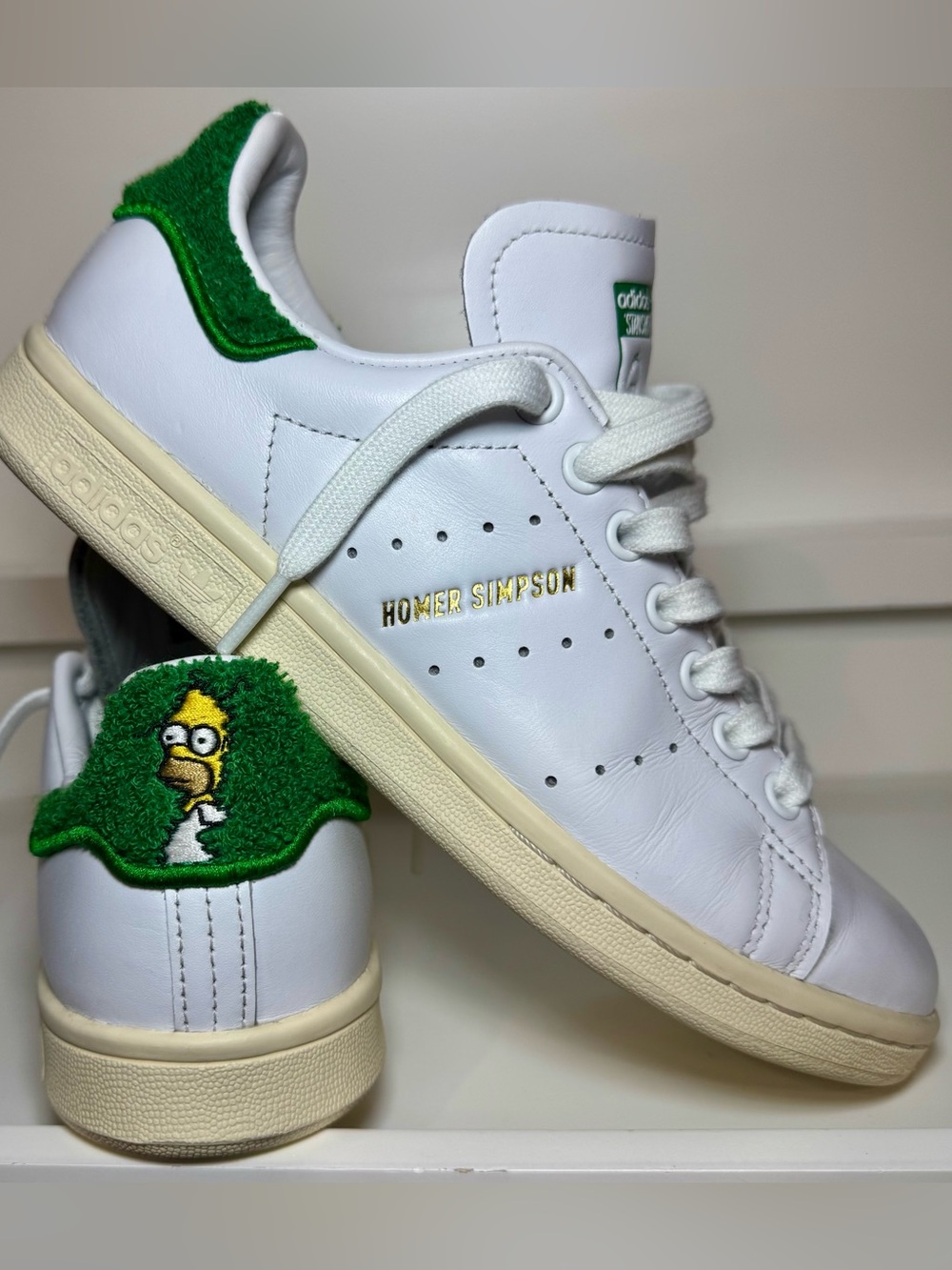 Menâs Adidas Stan Smith x The Simpsons Homer Simpson M6 Clean AF đ„ Rare Collab - Picture 16 of 16